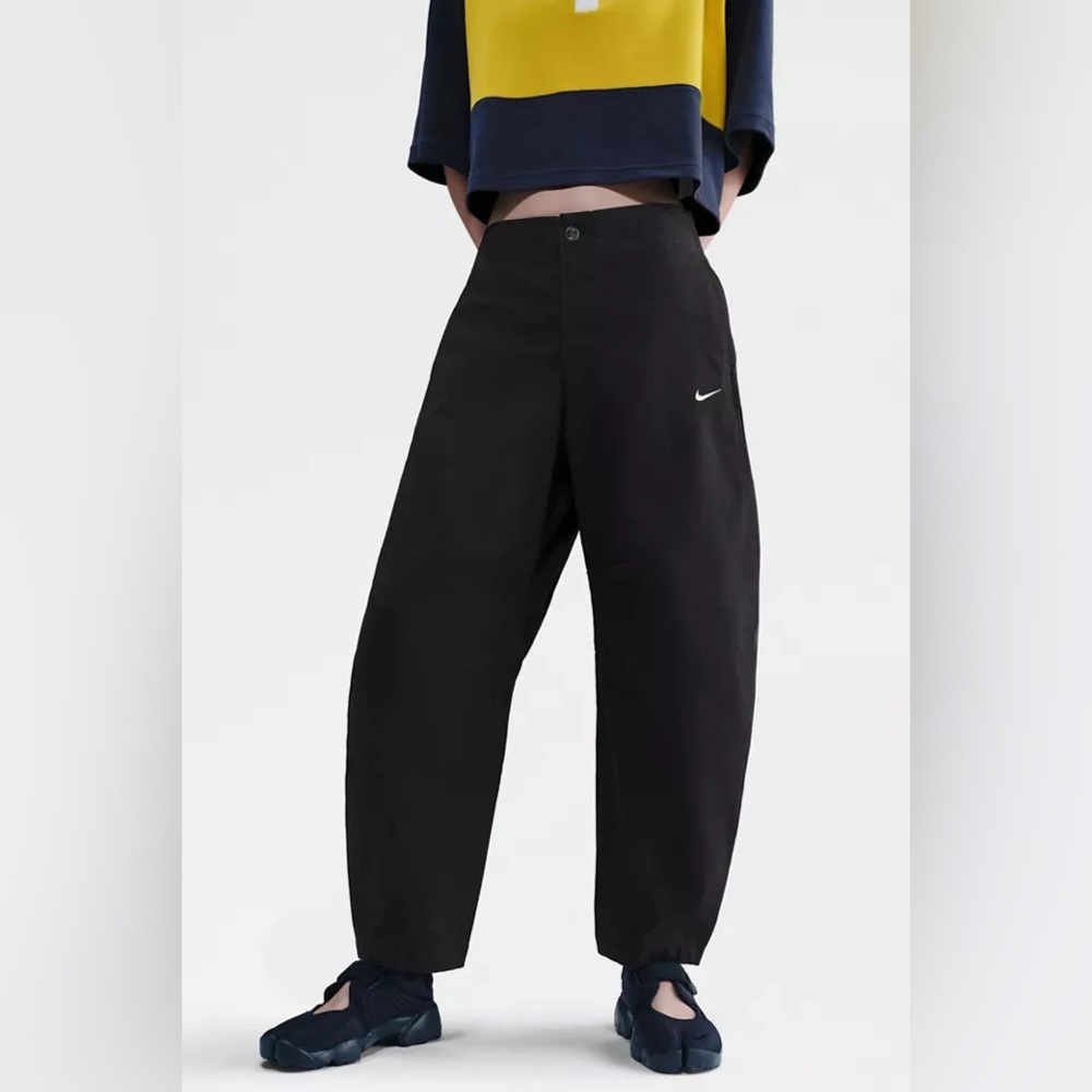Nike Black Barrel Pants
